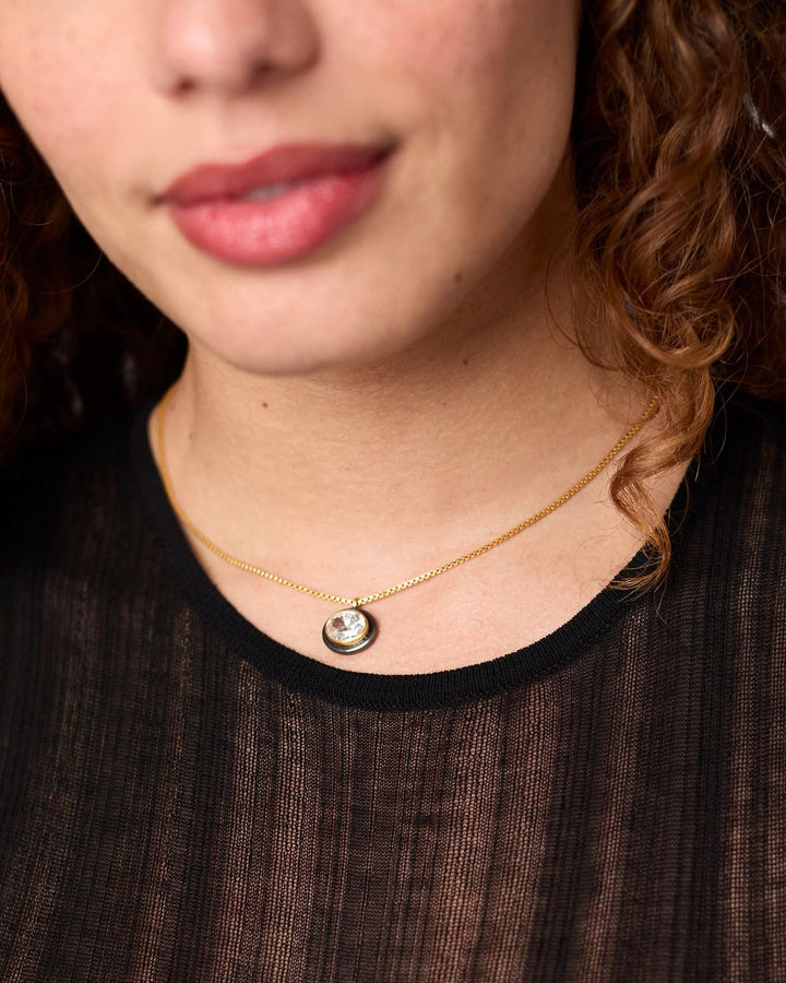 Tribeca Delicate Necklace, Cubic Zirconia