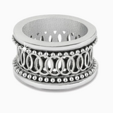 Ferrara Siena Silver Ring