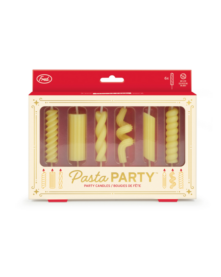 Pasta Party Birthday Candles