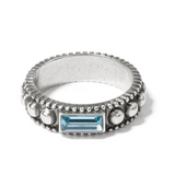Pretty Tough Gem Ring, Aqua