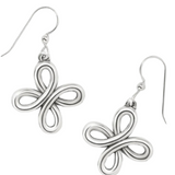 Interlok Curve French Wire Earrings