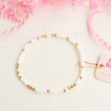 White Sprinkle Bracelet