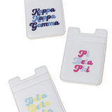 Sorority Stick On Phone Wallet