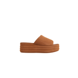 Harbor Flatform Sandals, Tan