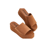 Harbor Flatform Sandals, Tan