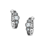 Infinity Sparkle Hoop Earrings