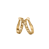Contempo Small Hoop, Gold