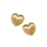 Trianon Gold Heart Earrings