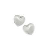 Trianon Silver Heart Earrings