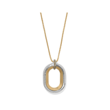 Medici Two Tone Convertible Necklace