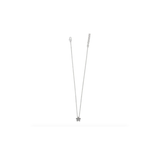 Enchanting Flower Silver Necklace