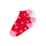 Heart Fuzzy Socks