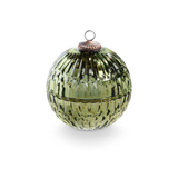 Balsam and Cedar Green Mercury Ornament Candle