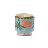 Dopo 8 oz Handpainted "Flower" Ceramic, Cactus Flower