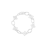 Grace Link Bracelet, Silver