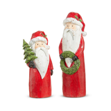 Carved Santas
