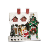 The Magic of Christmas Candy Cane House