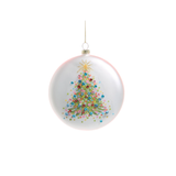Confetti Tree Disc Ornament