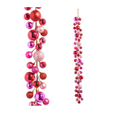 4' Pink Ball Garland