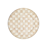 Mocha Check Serving Platter