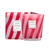 Crushed Candy Cane 3 Wick Hearth Candle, 38oz