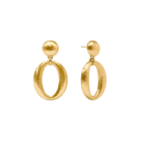 Solara Orbit Statement Earring, Gold