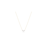 16" Necklace Gold - Joy Pearl
