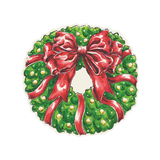 Die-cut Holiday Wreath Placemat