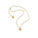 Berry Clover Station Necklace