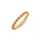 Berry Eternity Hinged Bangle, S/M