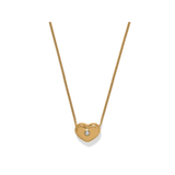 Illumina Celeste Heart Petite Necklace, Gold