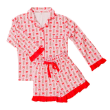 Sweet Dreams Pajama Shorts Set, Oh So Merry