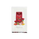 Santa Is Coming Printed Towel