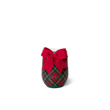 Christmas Plaid Stemless Wine Cup, 12oz