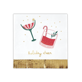 Holiday Cheer Foil Napkins