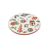 Deck The Halls Round Trivet