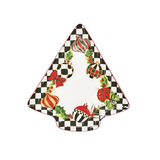 Deck The Halls Tree Serving Platter