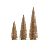 Gold Bottle Brush Trees