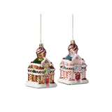 Home Sweet Home Glass Ornament