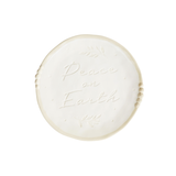 Peace on Earth Ceramic Round Plate