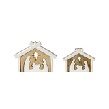 Hand Crafted Nativity Scene, Small