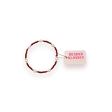 Maroon Pearl Bracelet