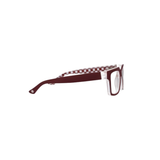 Louie, Dark Red/Check