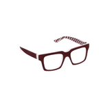 Louie, Dark Red/Check