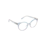 Moonstone, Clear Iridescent (Blue Light)