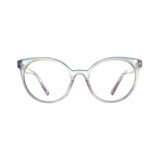 Moonstone, Clear Iridescent (Blue Light)