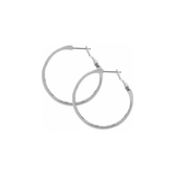 Contempo Medium Hoop Earrings