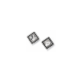 Sparkle Square Mini Post Earrings