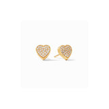 Heart Pave Stud