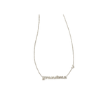 Grandma Pendant Necklace, Silver
